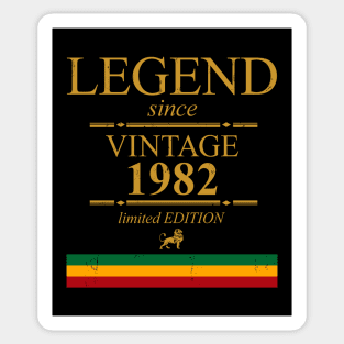 Legend Singe Vintage 1982 Sticker